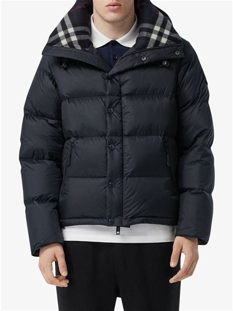 farfetch Burberry puffer jacket